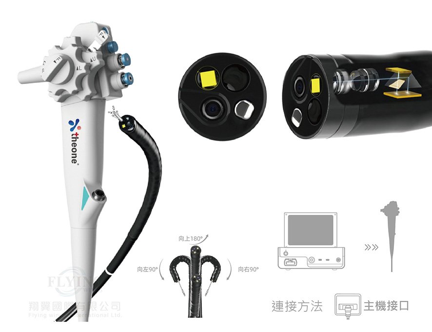重複性電子式動物四向胃鏡