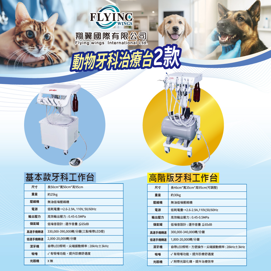 高階動物牙科治療檯