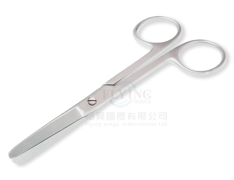 U.K頓波(雙圓)剪刀-直(14.5cm) / 彎(14.5cm)